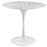 Lippa 36" Round Artificial Marble Dining Table 1129-WHI