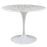 Lippa 40" Round Artificial Marble Dining Table 1130-WHI