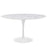 Lippa 54" Round Artificial Marble Dining Table 1132-WHI