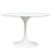 Lippa 48" Round Fiberglass Dining Table 119-WHI