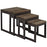Covert Wood Top Nesting Table 1216-BRN
