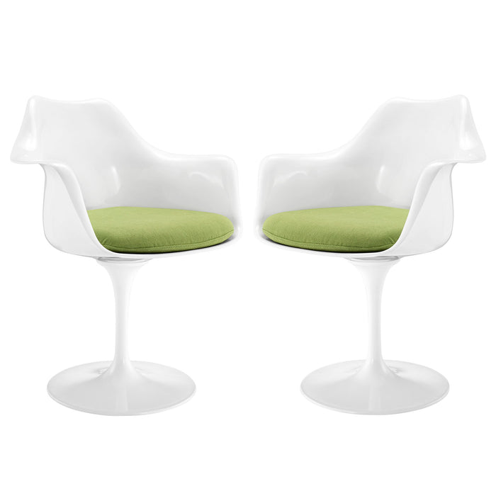Lippa Dining Armchair Set of 2 1259-GRN