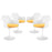 Lippa Dining Armchair Set of 4 1260-YLW
