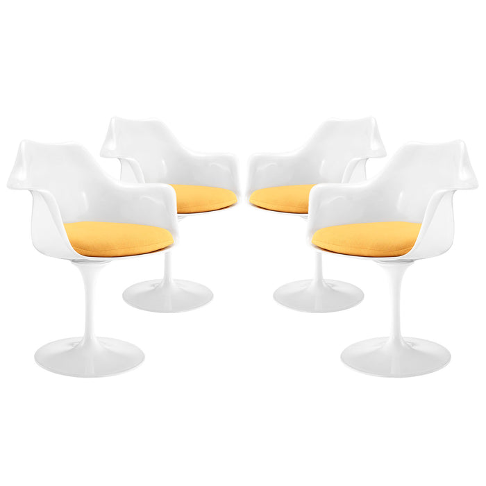 Lippa Dining Armchair Set of 4 1260-YLW