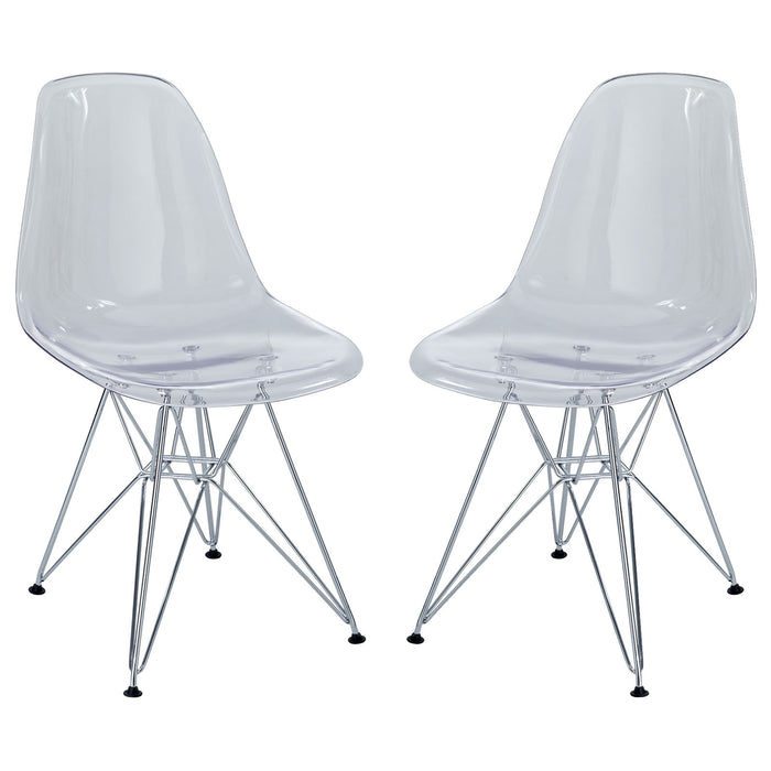 Paris Dining Side Chair Set of 2 1261-CLR