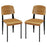 Cabin Dining Side Chair Set of 2 1262-WAL