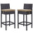 Lift Bar Stool Outdoor Patio Set of 2 1281-EXP-MOC