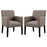 Chloe Armchair Set of 2 1299-GRY