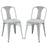 Reception Dining Side Chair Set of 2 1301-GRY