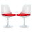 Lippa Dining Side Chair Set of 2 1343-RED