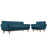 Engage Armchair and Sofa Set of 2 1344-AZU