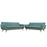 Engage Loveseat and Sofa Set of 2 1348-LAG