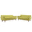 Engage Loveseat and Sofa Set of 2 1348-WHE