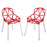 Connections Dining Chair Set of 2 1358-RED