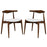 Stalwart Dining Side Chairs Set of 2 1377-DWL-WHI