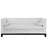 Imperial Bonded Leather Sofa 1421-WHI