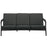 Pace Upholstered Sofa 1448-BLK-GRY
