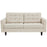 Empress Upholstered Loveseat 1547-BEI