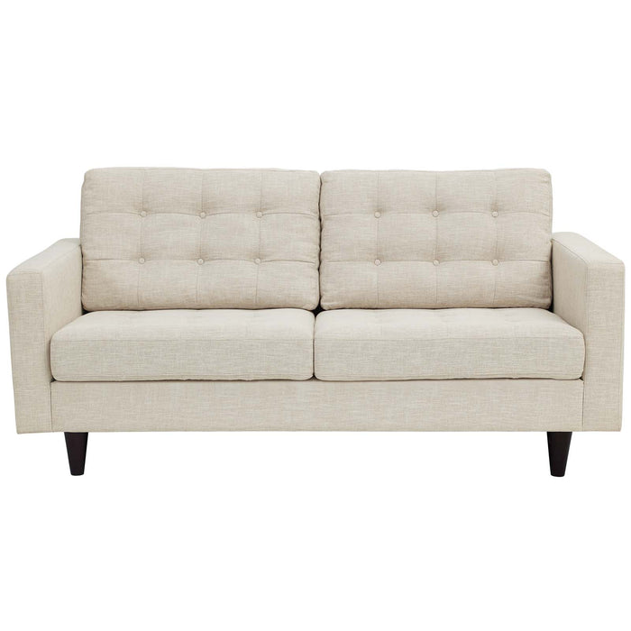 Empress Upholstered Loveseat 1547-BEI