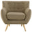 Remark Upholstered Armchair 1631-BRN
