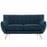 Remark Upholstered Loveseat 1632-AZU