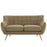 Remark Upholstered Loveseat 1632-BRN