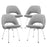 Cordelia Dining Chairs Set of 4 1685-LGR