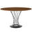 Cyclone Round Wood Top Dining Table 1713-WAL
