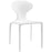 Draw Dining Side Chair 1715-WHI