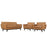 Engage 3 Piece Leather Living Room Set 1762-TAN-SET