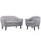 Wit 2 Piece Living Room Set 1770-LGR-SET
