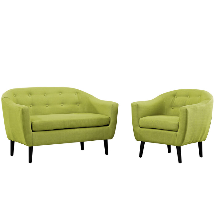 Wit 2 Piece Living Room Set 1770-WHE-SET