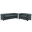 Earl 2 Piece Upholstered Fabric Living Room Set 1780-GRY-SET