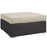 Convene Outdoor Patio Large Square Ottoman 1845-EXP-BEI