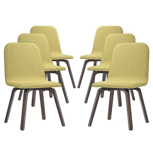 Assert Dining Side Chair Set of 6 1912-WAL-GRN-SET