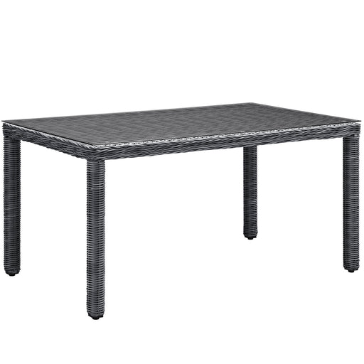 Summon 59" Outdoor Patio Dining Table 1945-GRY