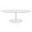 Lippa 48" Oval-Shaped Wood Top Coffee Table 2018-WHI