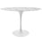 Lippa 48" Oval Artificial Marble Dining Table 2021-WHI
