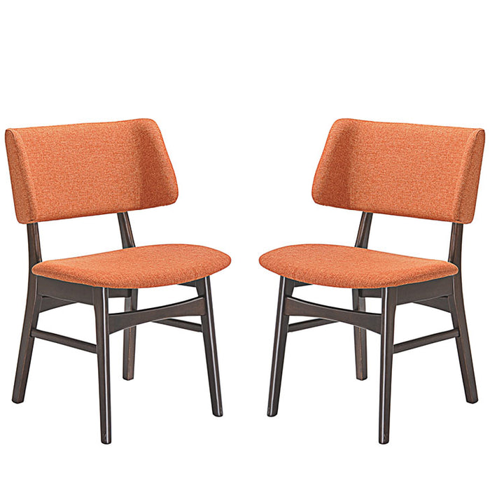 Vestige Dining Side Chair Fabric Set of 2 2024-WAL-ORA-SET