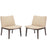 Evade Lounge Chair Set of 2 2025-WAL-BEI-SET