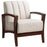 Enamor Upholstered Fabric Armchair 2053-WAL-TAU