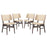 Vestige Dining Side Chair Set of 4 2062-WAL-BEI-SET