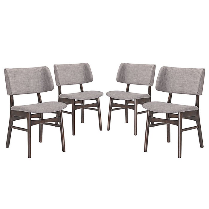 Vestige Dining Side Chair Set of 4 2062-WAL-GRY-SET