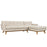 Engage Right-Facing Sectional Sofa 2119-BEI-SET