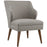 Swell Upholstered Fabric Armchair 2148-GRA