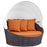 Convene Canopy Outdoor Patio Daybed 2175-EXP-ORA