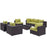 Convene 8 Piece Outdoor Patio Sectional Set 2203-EXP-PESET