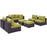 Convene 8 Piece Outdoor Patio Sectional Set 2204-EXP-PER-SET