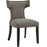 Curve Fabric Dining Chair 2221-GRA