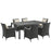 Sojourn 7 Piece Outdoor Patio SunbrellaÂ® Dining Set 2271-CHC-BEI-SET